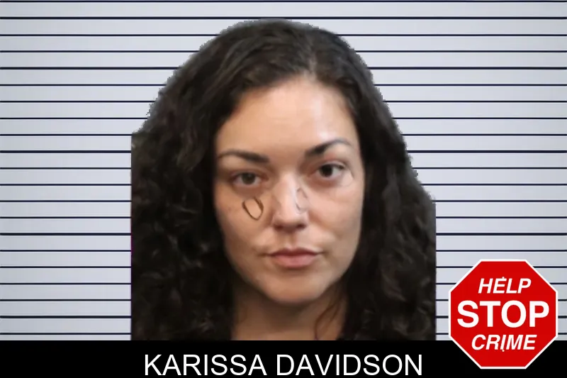 Karissa Davidson mugshot