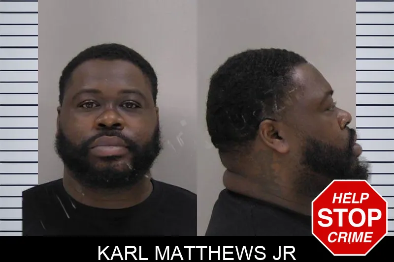 Karl Matthews Jr mugshot
