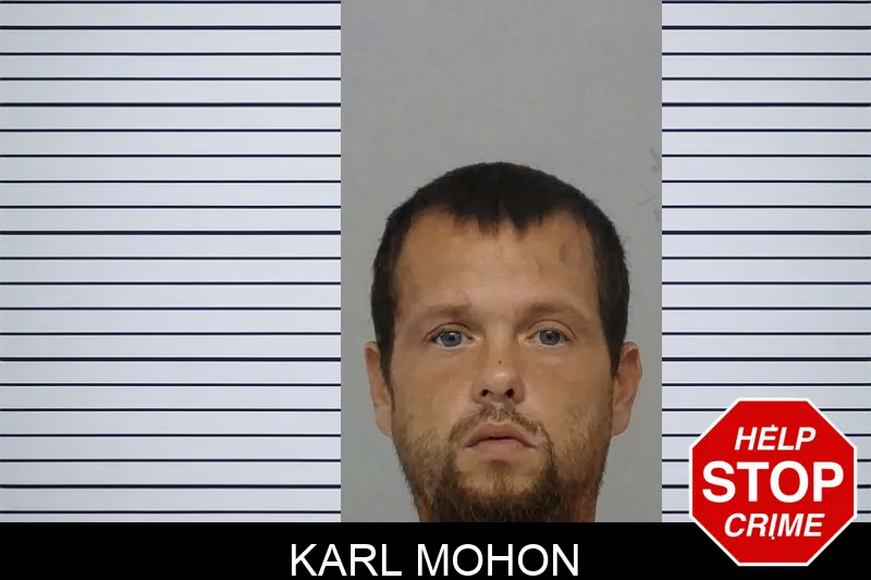 Karl Mohon mugshot