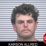 Karson Allred mugshot