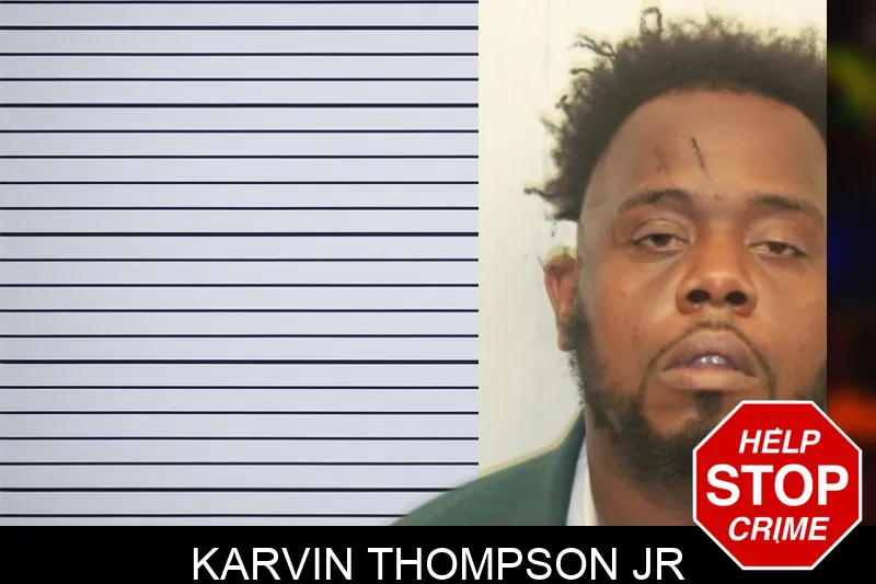 Karvin Thompson Jr mugshot