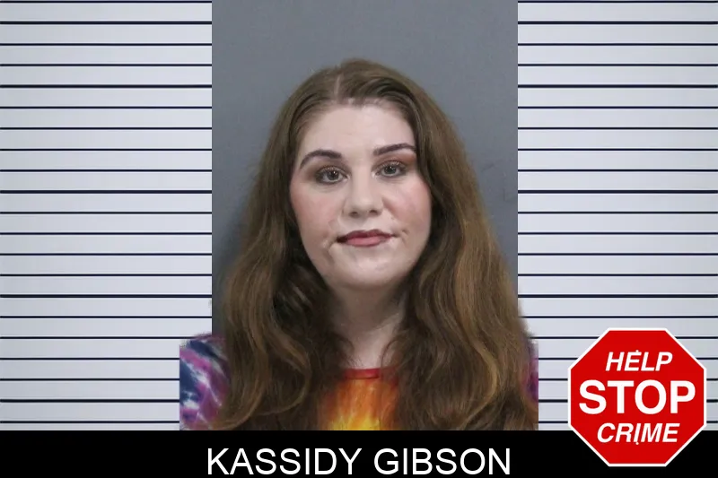 Kassidy Gibson mugshot