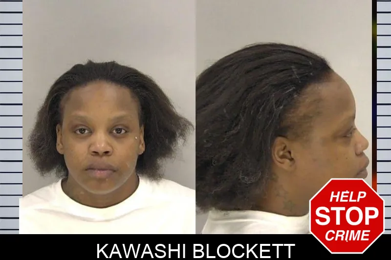 Kawashi Blockett mugshot