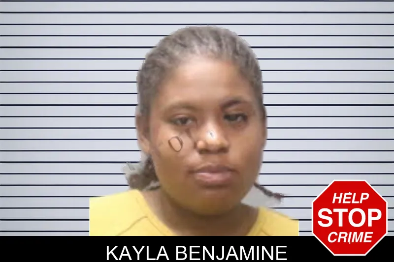 Kayla Benjamine mugshot
