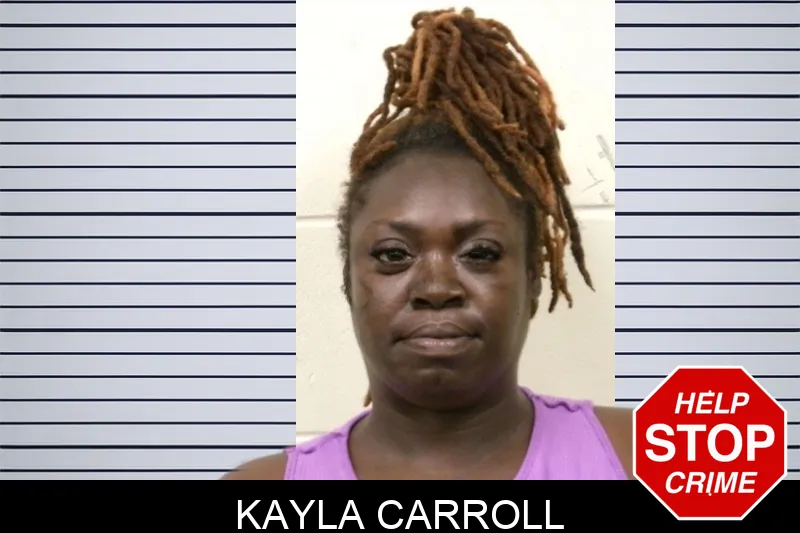 Kayla Carroll mugshot