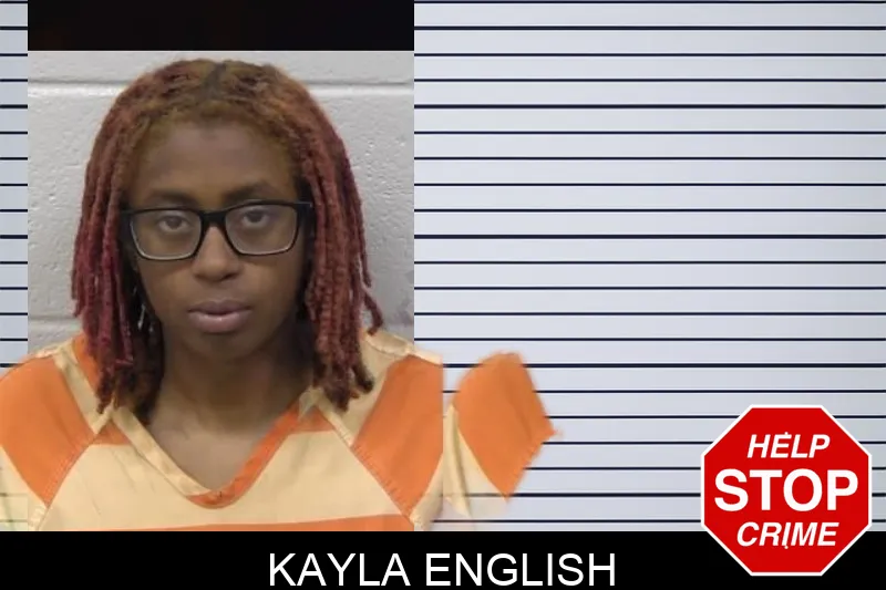 Kayla English mugshot