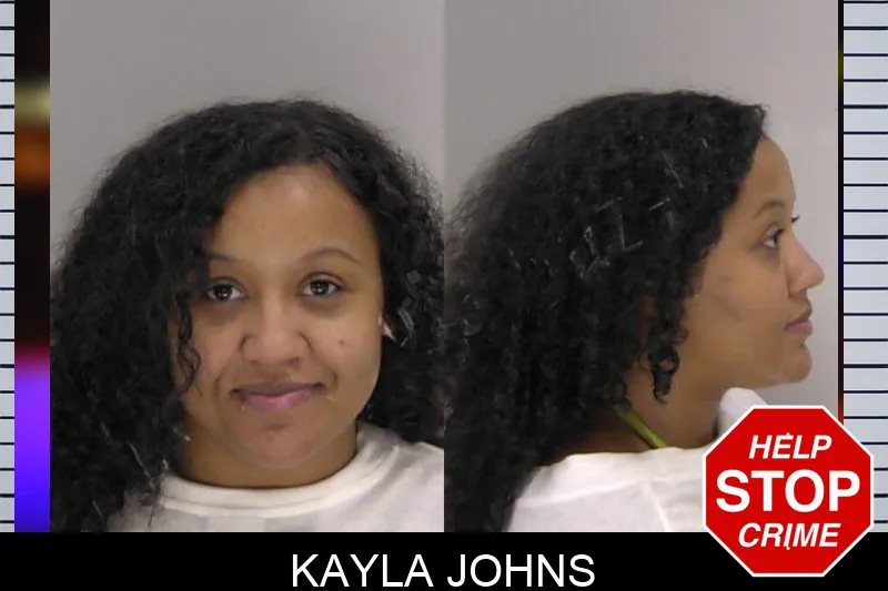 Kayla Johns mugshot
