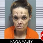 Kayla Maley mugshot