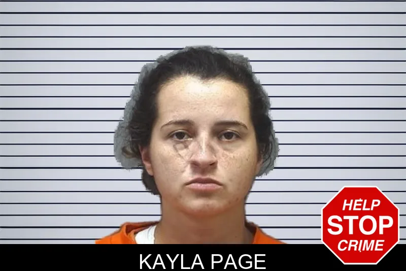 Kayla Page mugshot