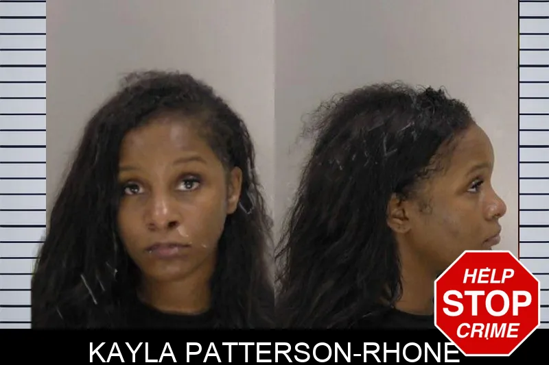 Kayla Patterson-Rhone mugshot