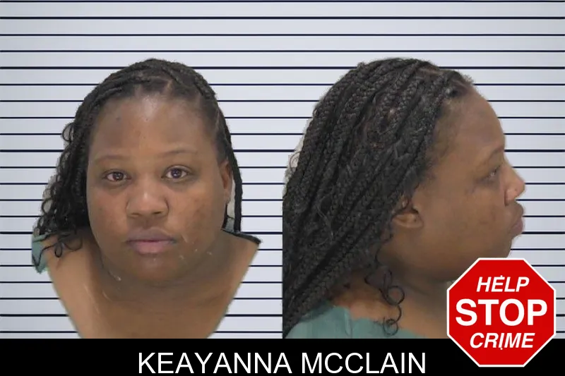 Keayanna McClain mugshot