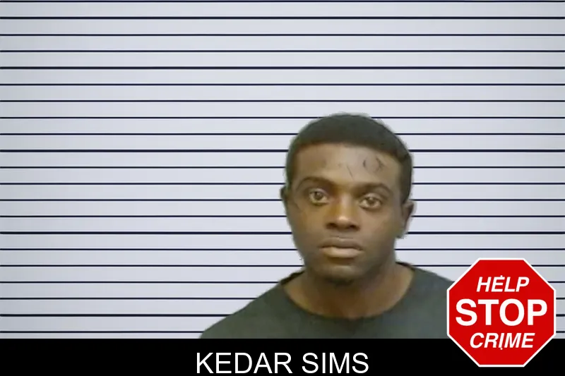 Kedar Sims mugshot