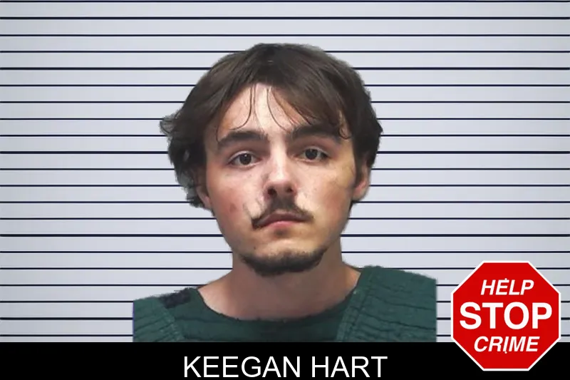 Keegan Hart mugshot