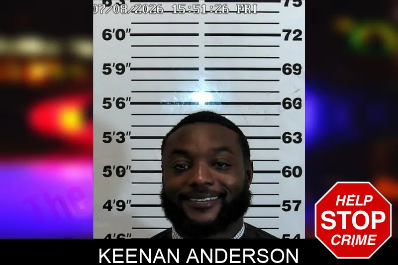 Keenan Anderson mugshot