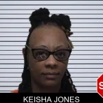 Keisha Jones mugshot