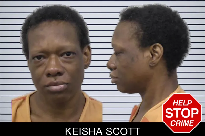 Keisha Scott mugshot