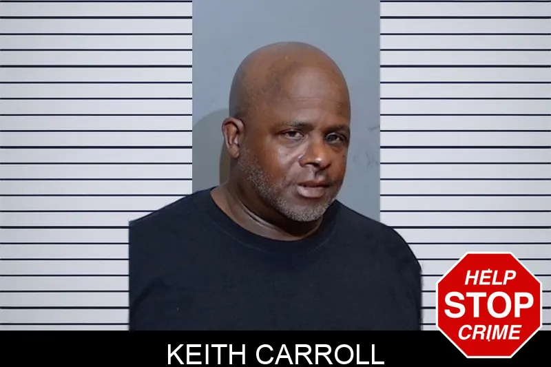 Keith Carroll mugshot