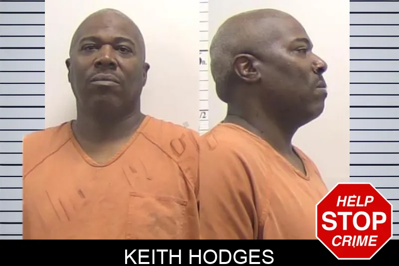 Keith Hodges mugshot