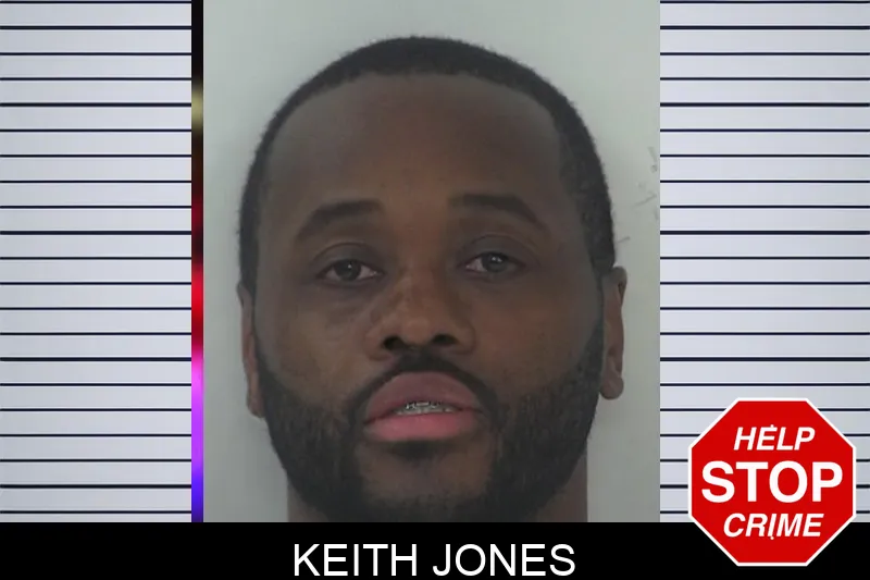 Keith Jones mugshot