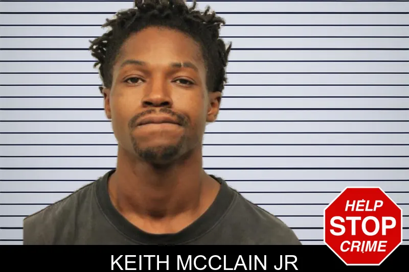 Keith McClain Jr mugshot