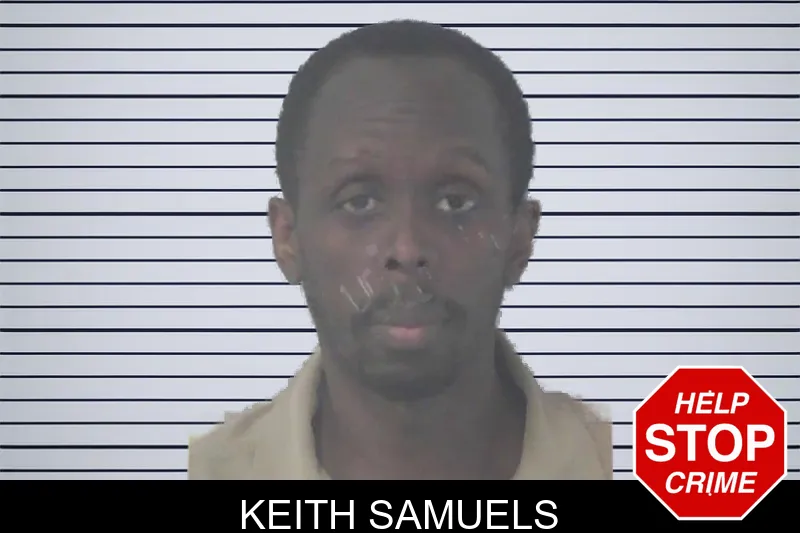 Keith Samuels mugshot
