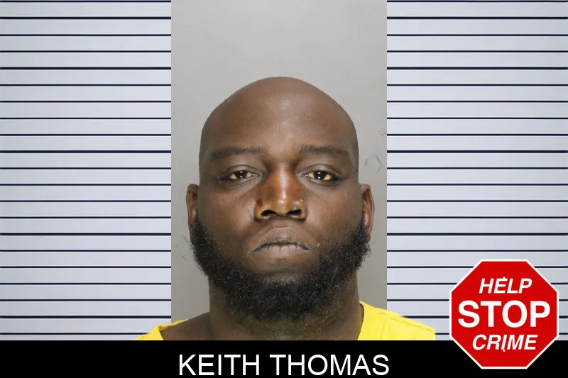 Keith Thomas mugshot
