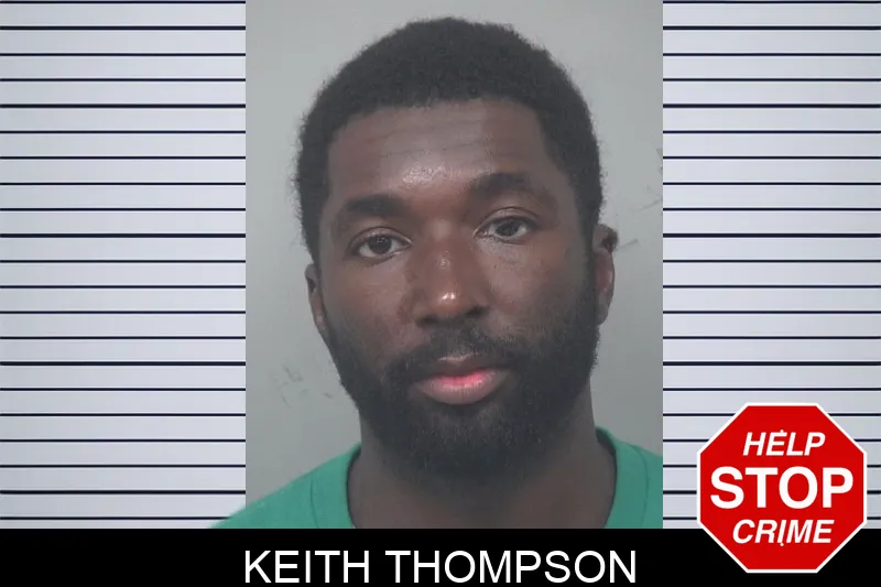 Keith Thompson mugshot
