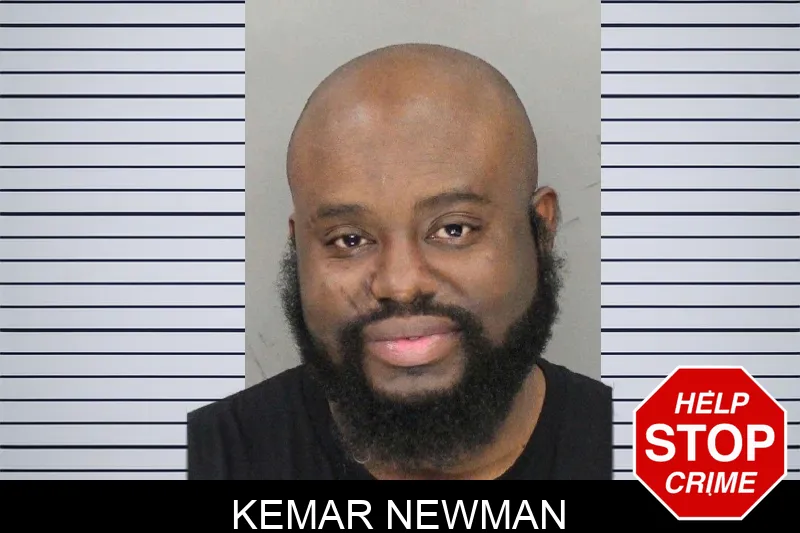 Kemar Newman mugshot