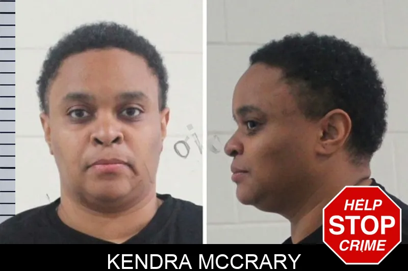 Kendra McCrary mugshot