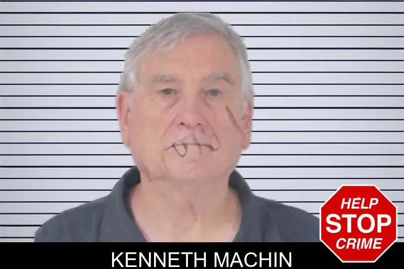 Kenneth Machin mugshot