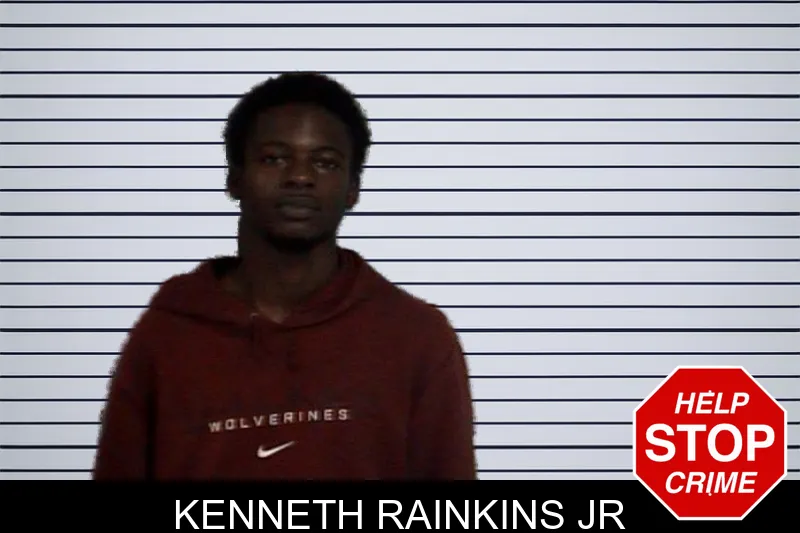 Kenneth Rainkins Jr mugshot