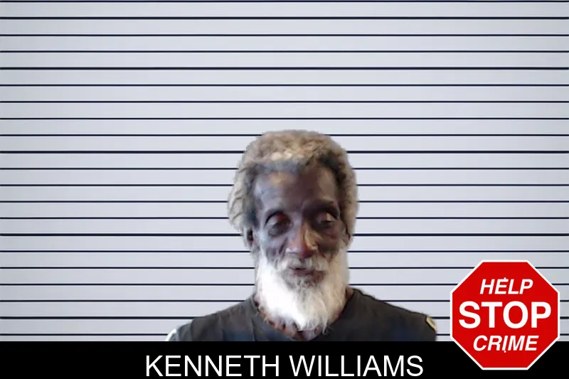 Kenneth Williams mugshot