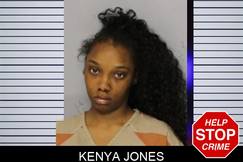 Kenya Jones mugshot