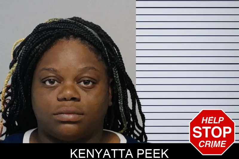Kenyatta Peek mugshot