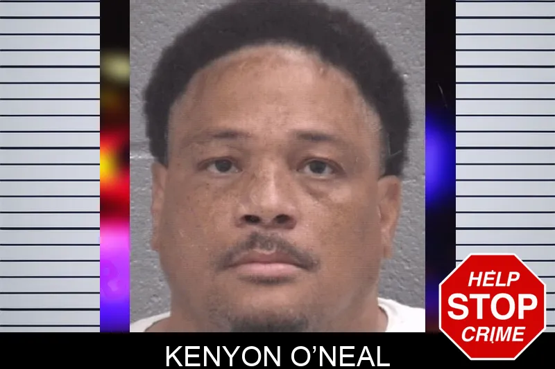 Kenyon O’Neal mugshot