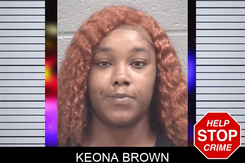 Keona Brown mugshot