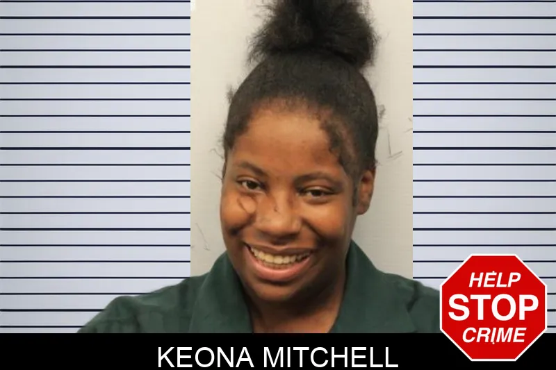 Keona Mitchell mugshot