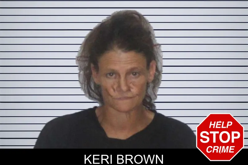 Keri Brown mugshot