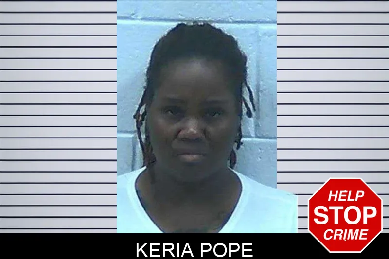 Keria Pope mugshot – Jackson County , Georgia Keria Pope mugshot