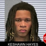 Keshawn Hayes mugshot