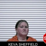 Keva Sheffield mugshot