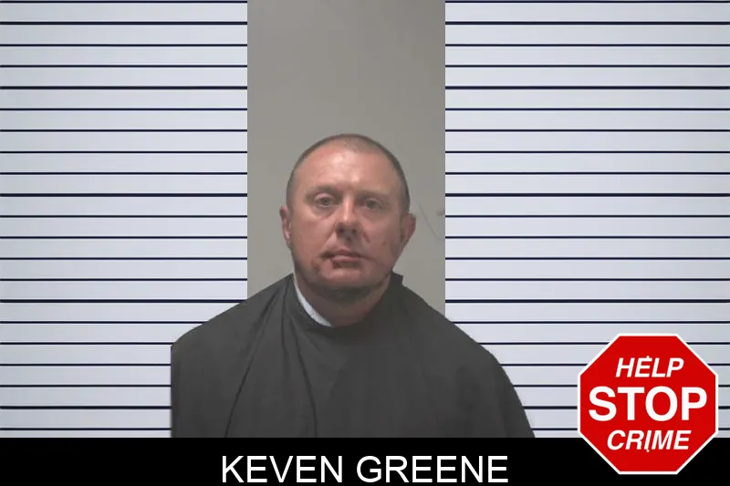 Keven Greene mugshot