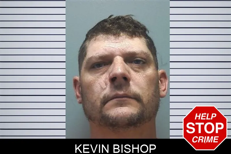 Kevin Bishop mugshot