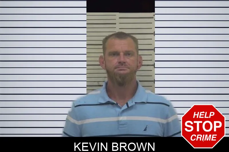 Kevin Brown mugshot
