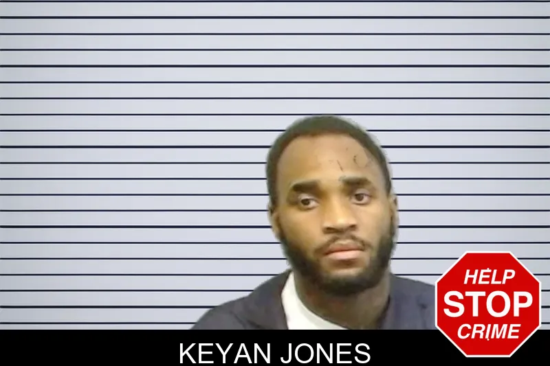 Keyan Jones mugshot