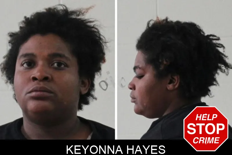 Keyonna Hayes mugshot – Houston County , Georgia Keyonna Hayes mugshot