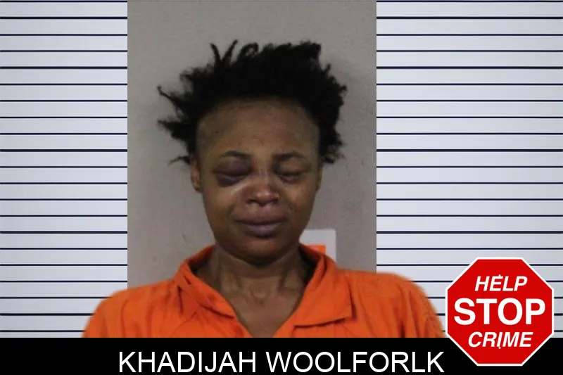 Khadijah Woolforlk mugshot