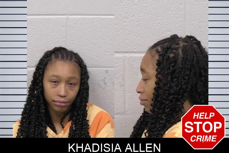 Khadisia Allen mugshot