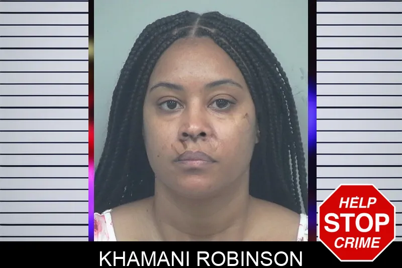 Khamani Robinson mugshot