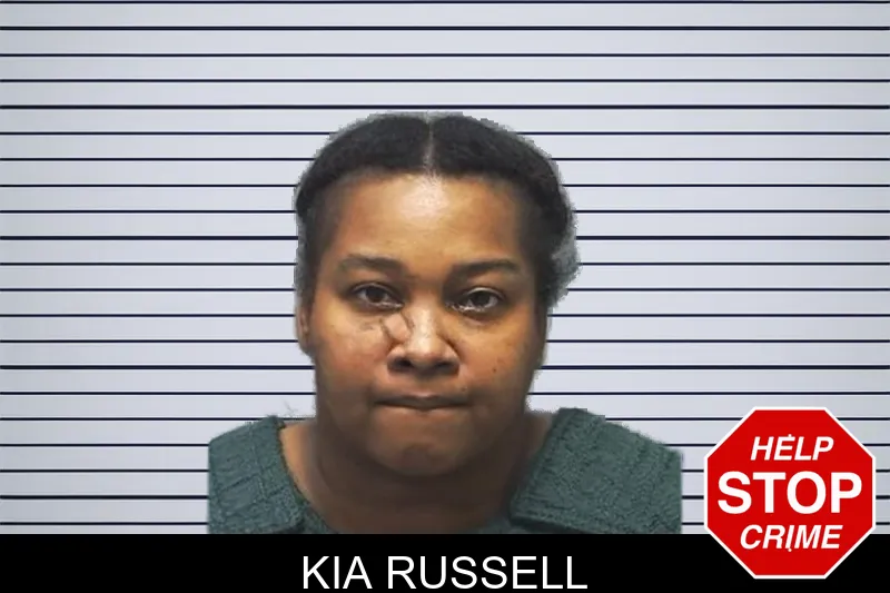 Kia Russell mugshot